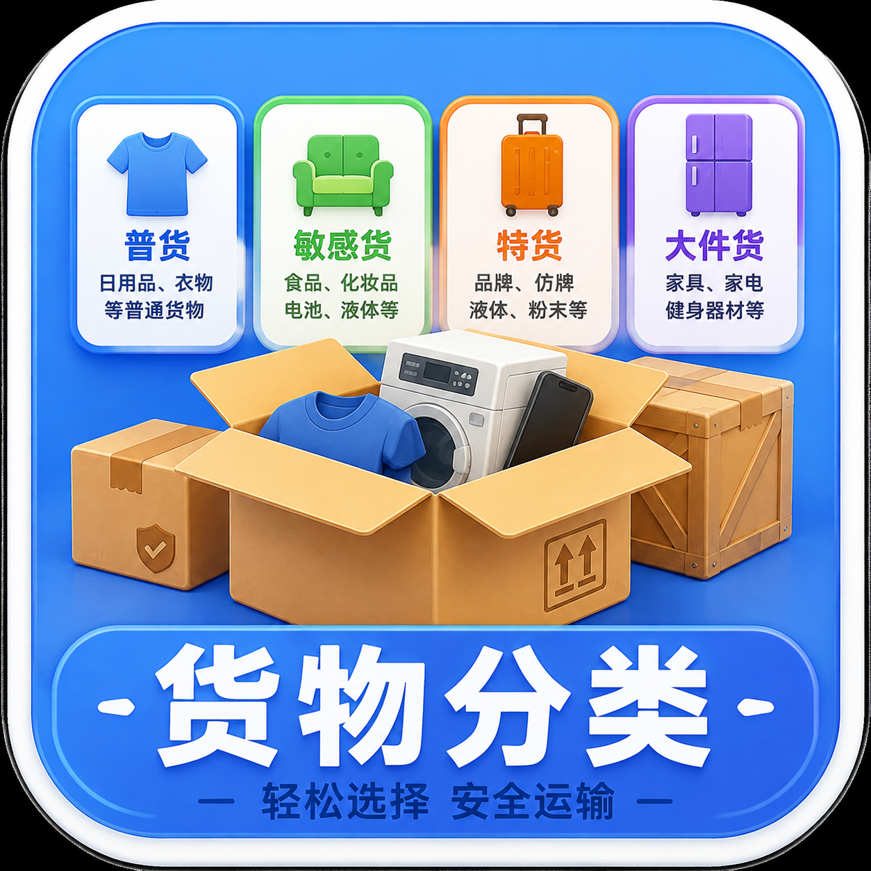 普货、敏感、违禁品